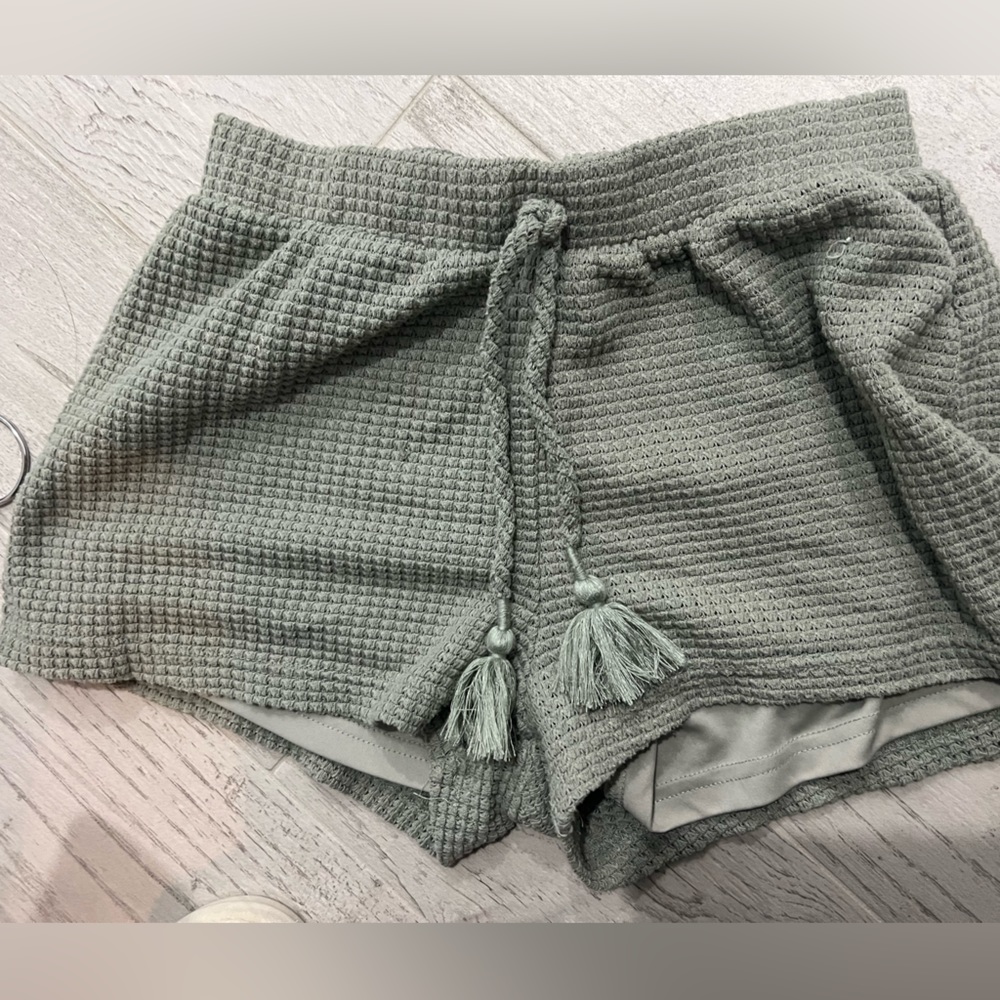 Surf Gypsy sage green shorts perfect for summer and spring.
